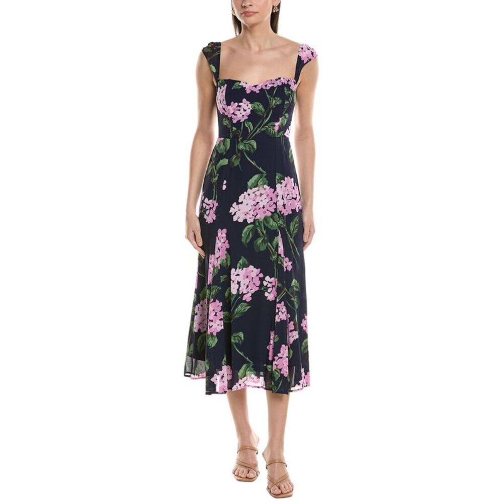 Jl Luxe Womens  Sleeveless Midi Dress, Navy